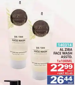 Arrow Cash And Carry AL ZIBA FACE WASH offer