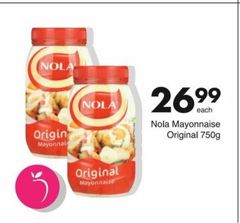 Save Nola Mayonnaise Original 750g offer