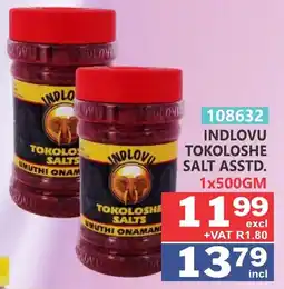 Arrow Cash And Carry INDLOVU TOKOLOSHE SALTS offer