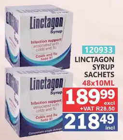 Arrow Cash And Carry Linctagon Syrup Sachets offer