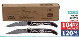 Arrow Cash And Carry Okapi Knives offer