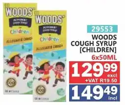 Arrow Cash And Carry WOODS COUGH SYRUP [CHILDREN] offer