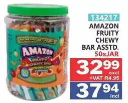 Arrow Cash And Carry Amazon Fruity Chewy Bar Assorted offer