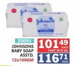 Arrow Cash And Carry JOHNSONS BABY SOAP ASSTD. offer