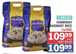 Arrow Cash And Carry HAMANAH BASMATI RICE offer