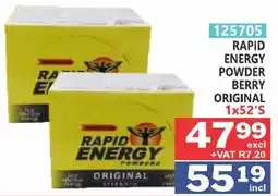 Arrow Cash And Carry Rapid Energy Powder Berry Original offer