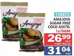 Arrow Cash And Carry Amajoya Sugar Free Coco Asstd. offer