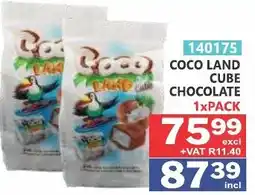 Arrow Cash And Carry Coco Land Cube Chocolate offer