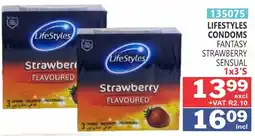 Arrow Cash And Carry LifeStyles Condoms Fantasy Strawberry Sensual offer