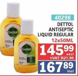Arrow Cash And Carry Dettol Antiseptic Liquid Regular offer