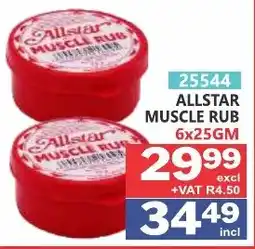 Arrow Cash And Carry Allstar Muscle Rub offer