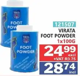 Arrow Cash And Carry Virata Foot Powder offer