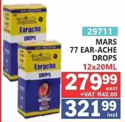 Arrow Cash And Carry MARS 77 EAR-ACHE DROPS offer