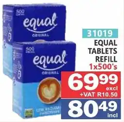 Arrow Cash And Carry EQUAL TABLETS REFILL offer