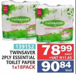 Arrow Cash And Carry TWINSAYER 2PLY ESSENTIAL TOILET PAPER offer