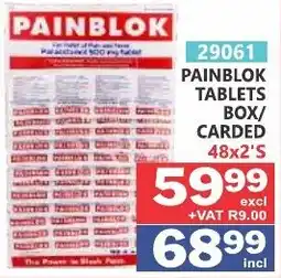 Arrow Cash And Carry PAINBLOK TABLETS offer