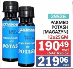 Arrow Cash And Carry Pakmed Potash offer