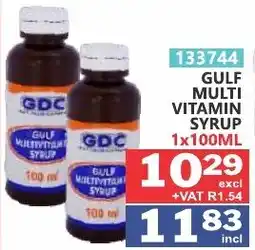 Arrow Cash And Carry GDC Gulf Multivitamin Syrup offer
