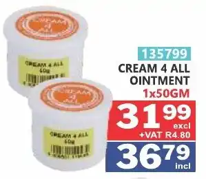 CREAM 4 ALL OINTMENT