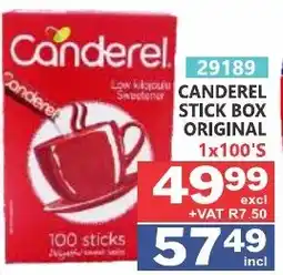 Arrow Cash And Carry Canderel Stick Box Original offer