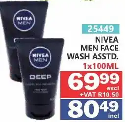 Arrow Cash And Carry NIVEA MEN FACE WASH ASDTD. offer