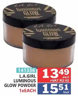 Arrow Cash And Carry L.A.GIRL LUMINOUS GLOW POWDER offer