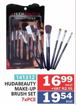 Arrow Cash And Carry HUDABEAUTY MAKE-UP BRUSH SET offer