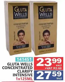 Arrow Cash And Carry GLUTA WELLS CONCENTRATED CLARIFY INTENSIVE offer