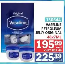 Arrow Cash And Carry Vaseline Petroleum Jelly Original offer