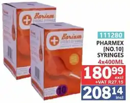 Arrow Cash And Carry Barium Enema Syringes offer