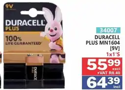 Arrow Cash And Carry DURACELL PLUS MN1604 offer