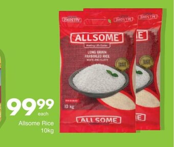 Save Allsome Rice 10kg offer