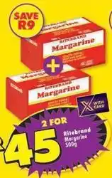 Shoprite Ritebrand - margarine offer