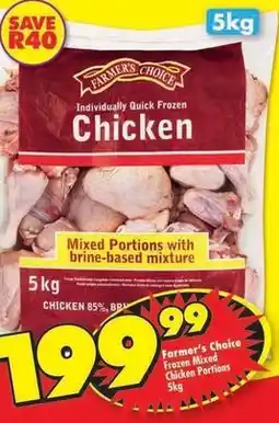 Shoprite Farmer's choice - individually quick frozen chicken offer