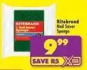 Shoprite Ritebrand - nail saver sponge offer