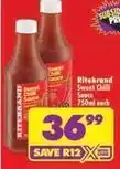 Shoprite Ritebrand - sweet chilli sauce offer
