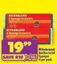 Shoprite Ritebrand - sponge scourers offer