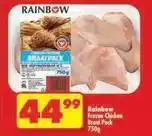 Shoprite Rainbow - frozen chicken braai pack offer