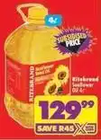 Shoprite Ritebrand - sunflower seed oil offer