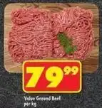 Shoprite Ground beef offer