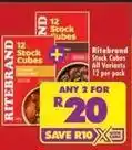 Shoprite Ritebrand - stock cubes offer