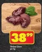 Shoprite Chicken livers offer