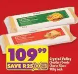 Shoprite Crystal valley - cheese slices offer