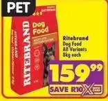 Shoprite Ritebrand - dog food offer