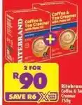 Shoprite Ritebrand - coffee & tea creamer offer