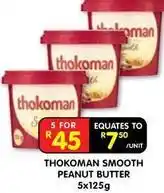Shoprite Thokoman - peanut butter offer