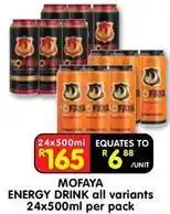 Shoprite Energy drink offer