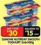Shoprite Danone - nutriiday smooth yoghurt offer