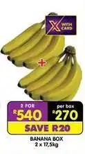 Shoprite Banana box offer