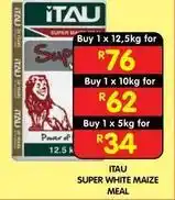 Shoprite Super white - super white maize meal offer